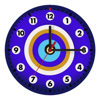 Το μάτι, Ρολόι τοίχου ξύλινο (20cm)