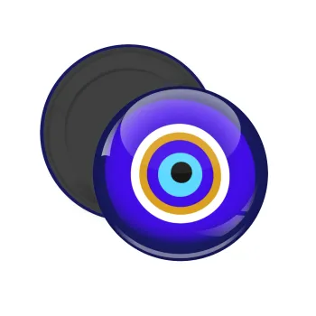 Το μάτι, Μαγνητάκι ψυγείου στρογγυλό διάστασης 5cm