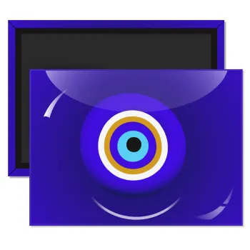 Το μάτι, Ορθογώνιο μαγνητάκι ψυγείου διάστασης 9x6cm