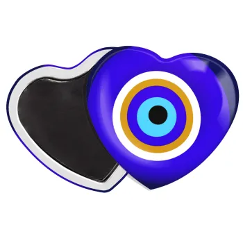 Το μάτι, Μαγνητάκι καρδιά (57x52mm)
