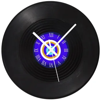 Το μάτι, Ρολόι τοίχου Βινύλιο (30cm)