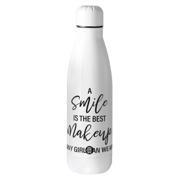 A slime is the best makeup any girl can wear, Μεταλλικό παγούρι Stainless steel, 700ml