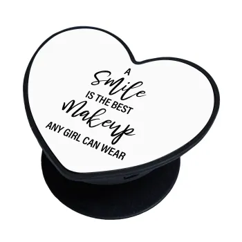 A slime is the best makeup any girl can wear, Phone Holders Stand  καρδιά Μαύρο Βάση Στήριξης Κινητού στο Χέρι