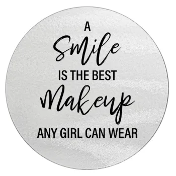 A slime is the best makeup any girl can wear, Επιφάνεια κοπής γυάλινη στρογγυλή (30cm)