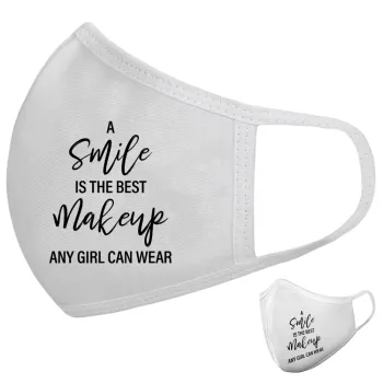 A slime is the best makeup any girl can wear, Μάσκα υφασμάτινη υψηλής άνεσης παιδική (Δώρο πλαστική θήκη)