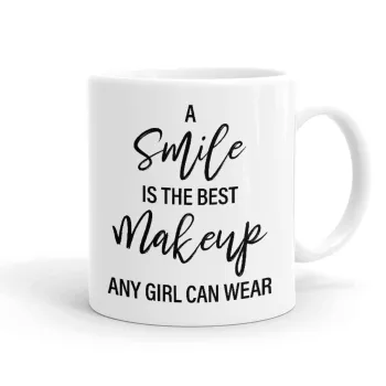 A slime is the best makeup any girl can wear, Κούπα, κεραμική, 330ml