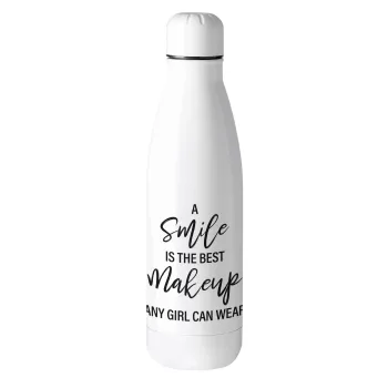 A slime is the best makeup any girl can wear, Metal mug thermos (Stainless steel), 500ml