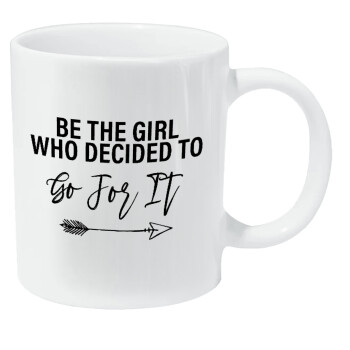 Be the girl who decided to, Κούπα Giga, κεραμική, 590ml