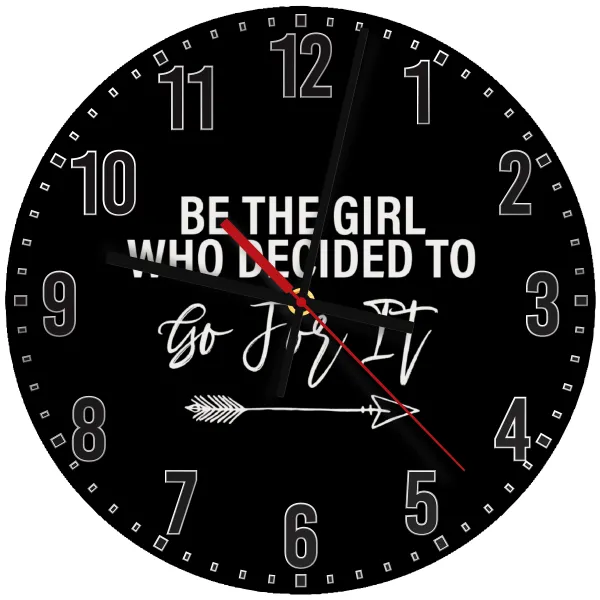 Be the girl who decided to — 1