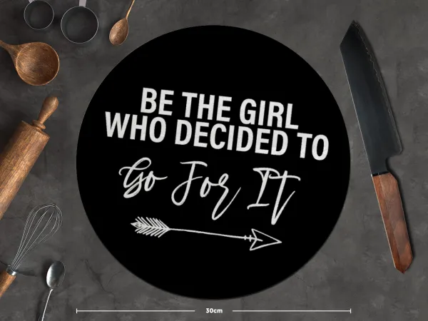 Be the girl who decided to — 2