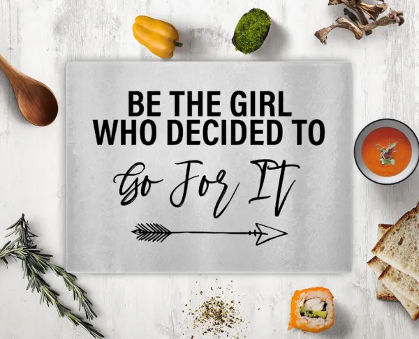 Be the girl who decided to — 2