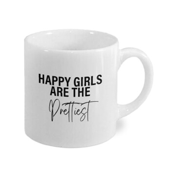 Happy girls are the prettiest, Κουπάκι κεραμικό, για espresso 150ml