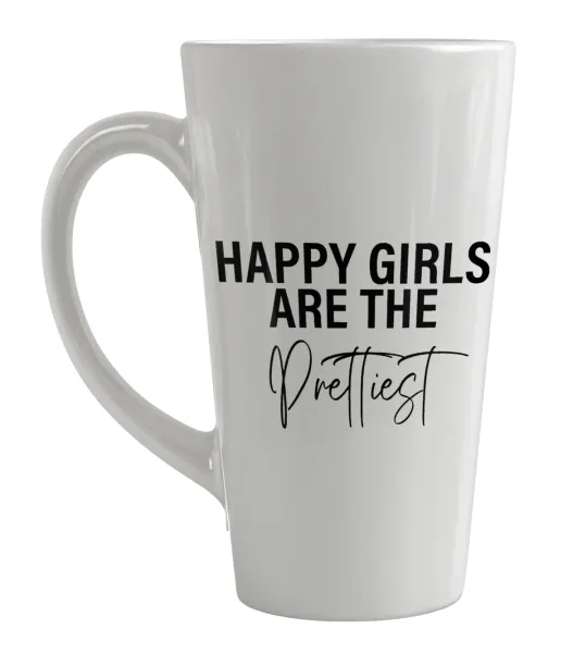 Happy girls are the prettiest — Latte Μεγάλη