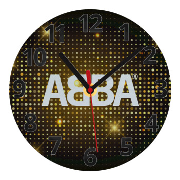 ABBA, Ρολόι τοίχου γυάλινο (20cm)