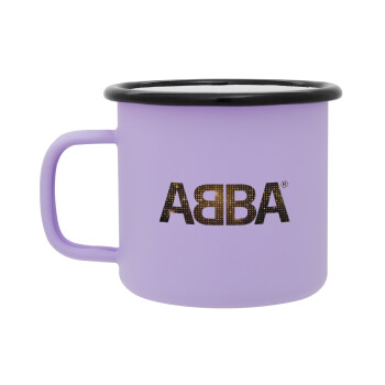 ABBA, Κούπα Μεταλλική εμαγιέ ΜΑΤ Light Pastel Purple 360ml