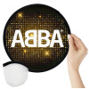 ABBA, Βεντάλια υφασμάτινη αναδιπλούμενη με θήκη (20cm)