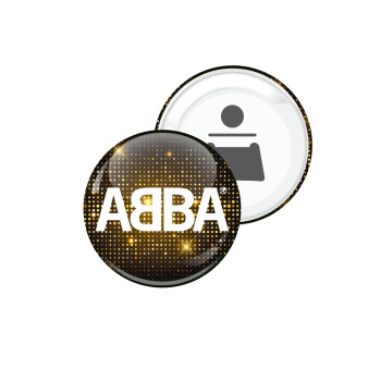 ABBA, Μαγνητάκι και ανοιχτήρι μπύρας στρογγυλό διάστασης 5,9cm