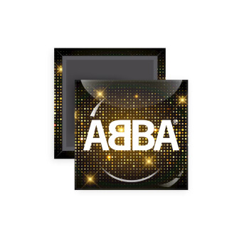 ABBA, Μαγνητάκι ψυγείου τετράγωνο διάστασης 5x5cm