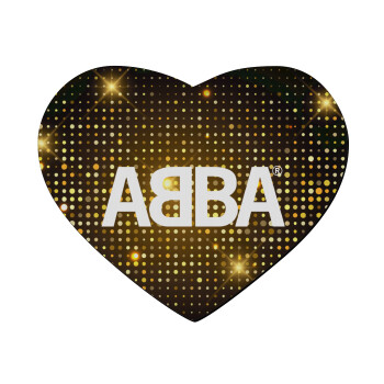 ABBA, Mousepad καρδιά 23x20cm