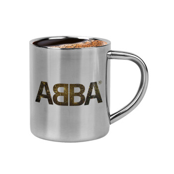 ABBA, Κουπάκι μεταλλικό διπλού τοιχώματος για espresso (220ml)