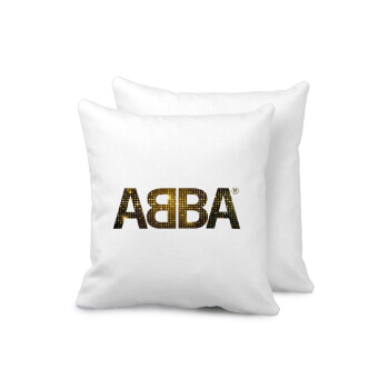 ABBA, Μαξιλάρι καναπέ 40x40cm περιέχεται το  γέμισμα