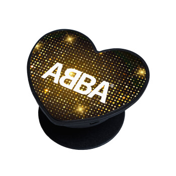 ABBA, Phone Holders Stand  καρδιά Μαύρο Βάση Στήριξης Κινητού στο Χέρι