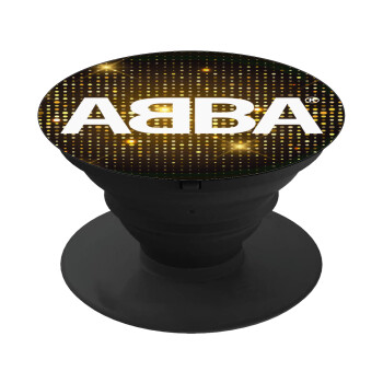 ABBA, Pop Socket Μαύρο Βάση Στήριξης Κινητού στο Χέρι