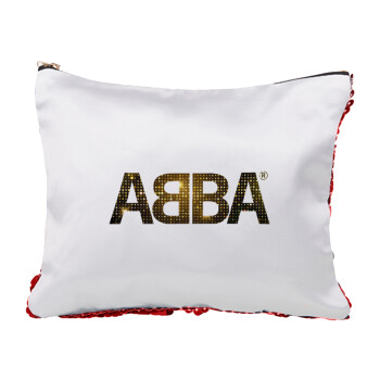 ABBA, Τσαντάκι νεσεσέρ με πούλιες (Sequin) Κόκκινο