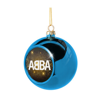 ABBA, Χριστουγεννιάτικη μπάλα δένδρου Μπλε 8cm