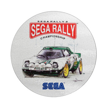 SEGA RALLY 2, Επιφάνεια κοπής γυάλινη στρογγυλή (30cm)