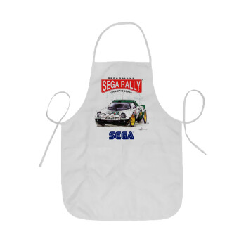 SEGA RALLY 2, Ποδιά Σεφ ολόσωμη κοντή  Παιδική (44x62cm)