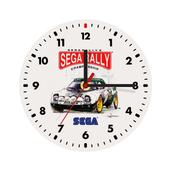 SEGA RALLY 2, Wooden wall clock (20cm)
