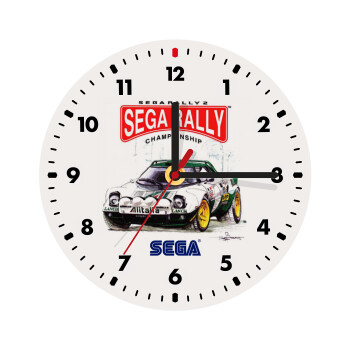 SEGA RALLY 2, Ρολόι τοίχου ξύλινο (20cm)
