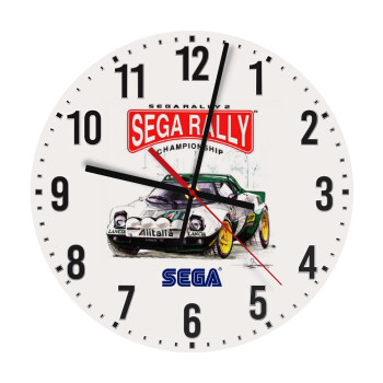 SEGA RALLY 2, Ρολόι τοίχου ξύλινο (30cm)
