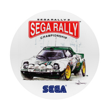 SEGA RALLY 2, Mousepad Round 20cm