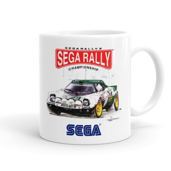 SEGA RALLY 2, Ceramic coffee mug, 330ml