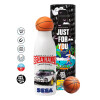 Bascetball Metal mug thermos, double wall, 550ml