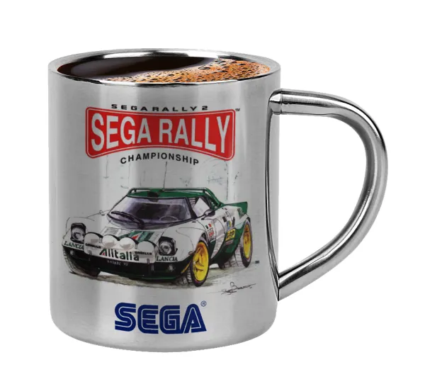 SEGA RALLY 2 — Κουπάκι μεταλλικό διπλού τοιχώματος για espresso (220ml)