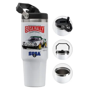 SEGA RALLY 2, Θερμός Ανοξείδωτο 30oz με χερούλι