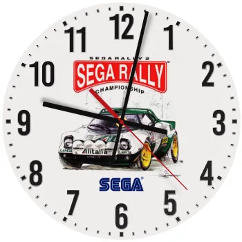 SEGA RALLY 2, Ρολόι τοίχου ξύλινο (30cm)