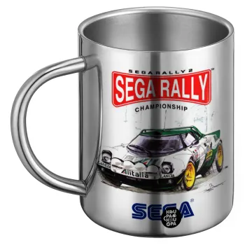 SEGA RALLY 2, BIG Mug Stainless steel double wall (450ml)