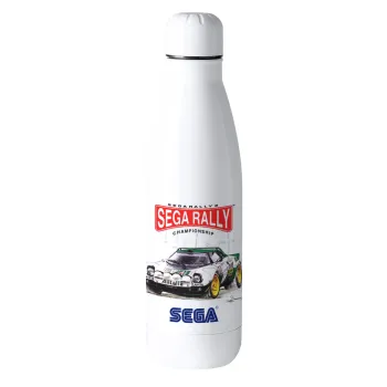SEGA RALLY 2, Μεταλλικό παγούρι θερμός (Stainless steel), 500ml