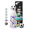 Soccer Metal mug thermos, double wall, 550ml