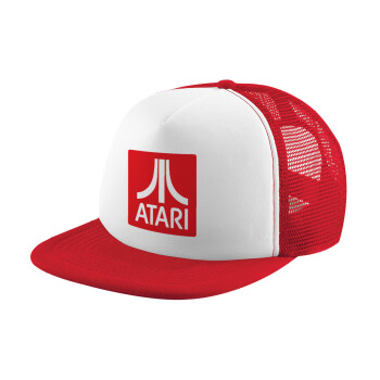 atari, Καπέλο Soft Trucker με Δίχτυ Red/White 