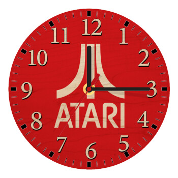atari, Ρολόι τοίχου ξύλινο plywood (20cm)