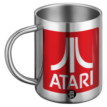 atari, Ανοξείδωτη Μεταλλική Κούπα 450ml - Διπλού Τοιχώματος