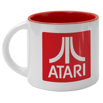 atari, Κούπα κεραμική 400ml Λευκή/Κόκκινη