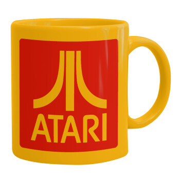 atari, Κούπα, κεραμική κίτρινη, 330ml