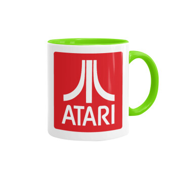 atari, Mug colored light green, ceramic, 330ml