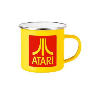 atari, Yellow Enamel Metallic Cup 360ml